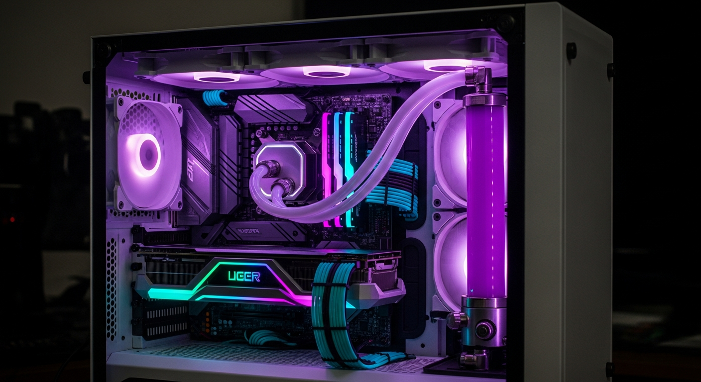 Professional PC repair workstation